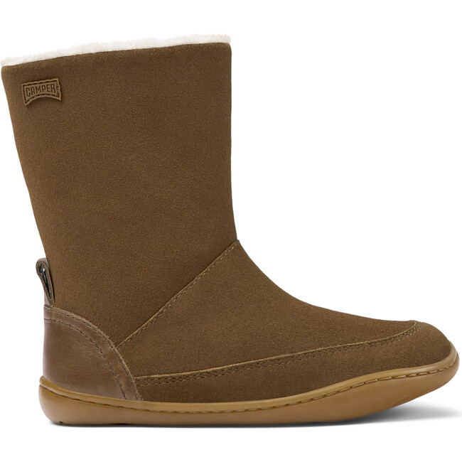 Peu Cami Seude Leather Nubuck Boots, Medium Brown - Boots - 3