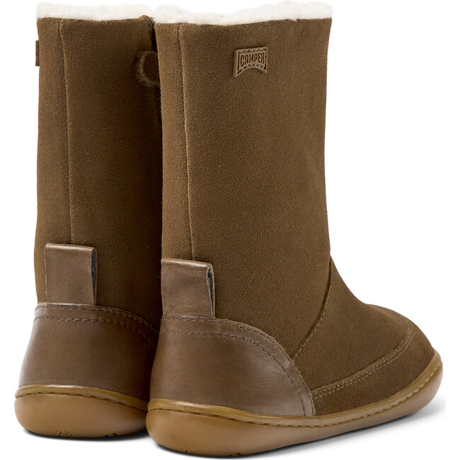 Peu Cami Seude Leather Nubuck Boots, Medium Brown - Boots - 5