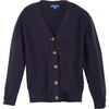 Clarke V Cardigan, Classic Navy - Cardigans - 1 - thumbnail