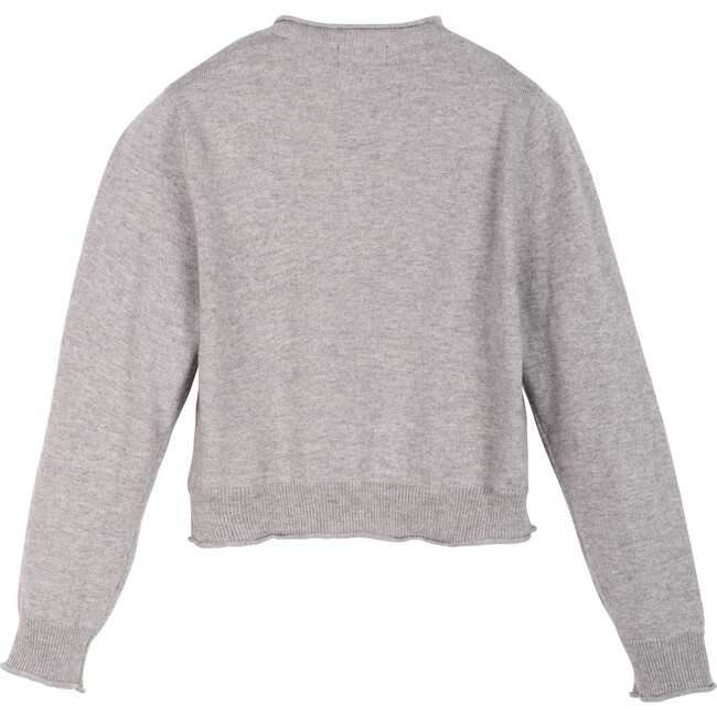 Mia Cardigan, Heather Grey - Cardigans - 2