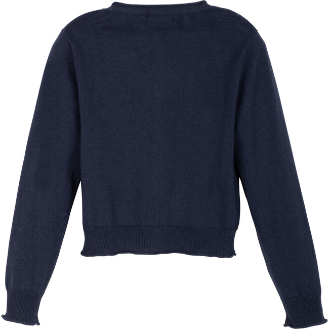 Mia Cardigan, Classic Navy - Cardigans - 2
