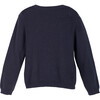 Kal Pullover Sweater, Classic Navy - Sweatshirts - 2
