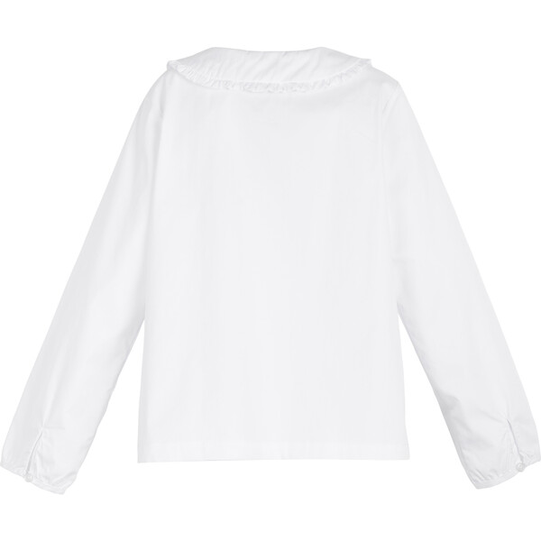 Peter Do Trench Silk Blouse - White - ShopStyle Coats
