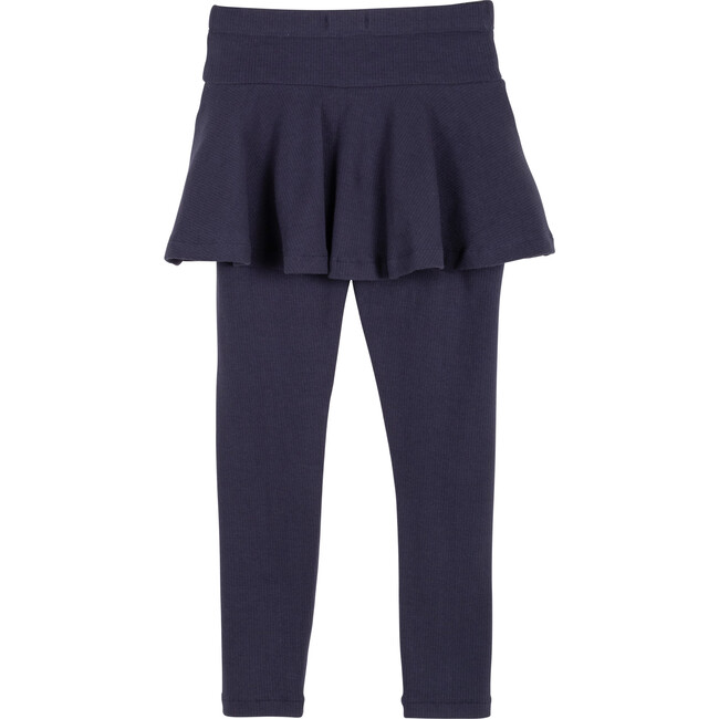 Luna Skirt Legging, Navy - Leggings - 2