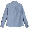 Austen Long Sleeve Button Down, Blue Oxford - Shirts - 2