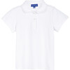 2 Pack Brielle Peter Pan Polo, Crisp White - Polo Shirts - 1 - thumbnail