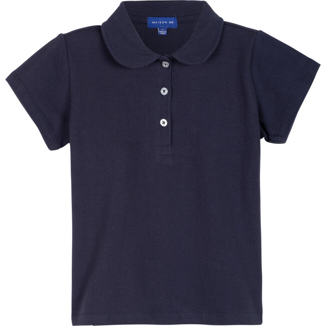 2 Pack Brielle Peter Pan Polo, Classic Navy