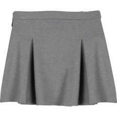 スカート melt the lady back pleats skirt gray Stacy Box Pleated Skirt, Grey - Maison Me Exclusives