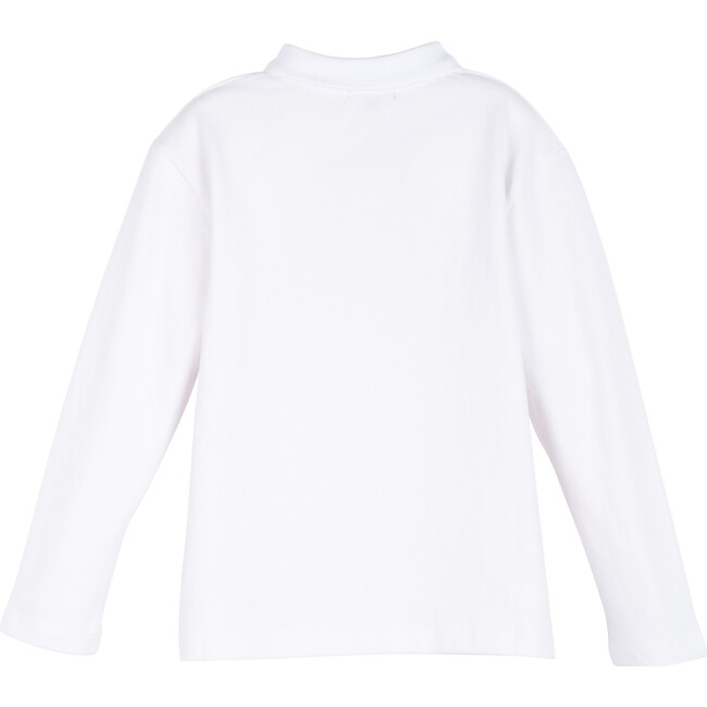2 Pack Bryce Long Sleeve Polo, Crisp White - Polo Shirts - 2