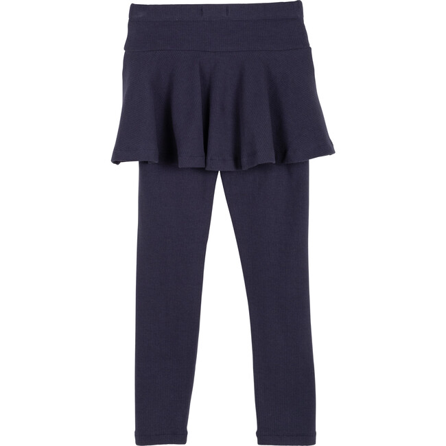 2 Pack Luna Skirt Legging, Navy and Dusty Blue - Leggings - 4