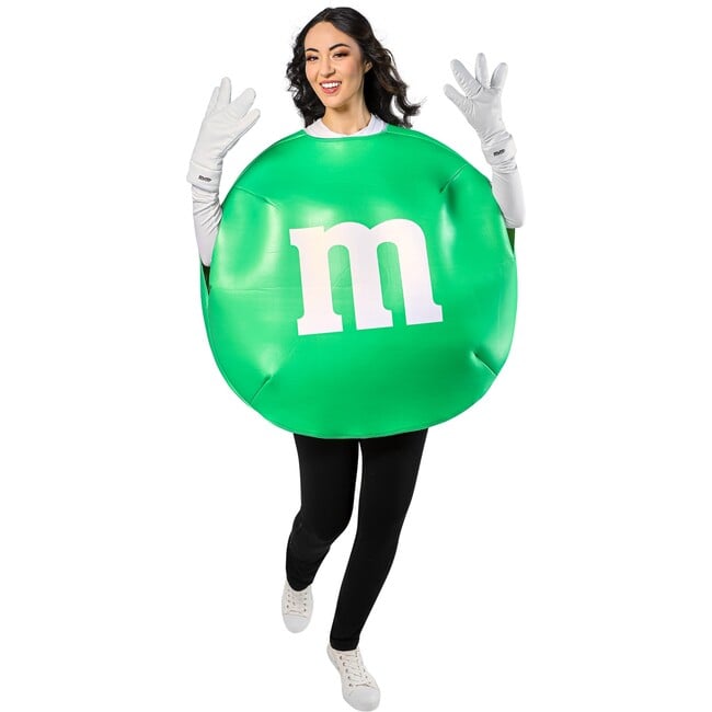 M&M's Green Adult Unisex Costume