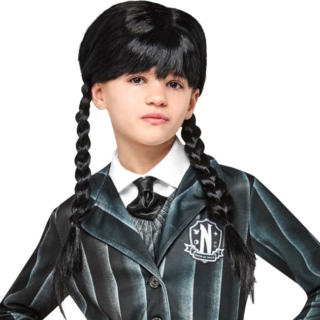 Wednesday Addams Child Wig - Costume Accessories - 2