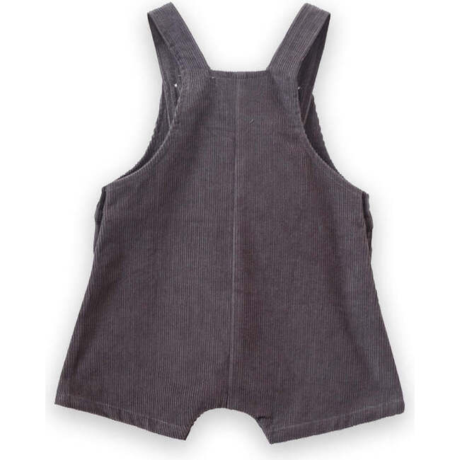 Baby Boy Corduroy Jumper, Gray - Rompers - 4