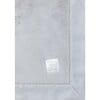 Plush Security Blanket, Gray - Blankets - 2