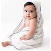 Hooded Towel Set, Blue Dash - Bath Towels - 2