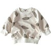 French Terry Sweatshirt, Leaves - Sweatshirts - 1 - thumbnail