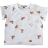 Cotton T-Shirt, Teddy Bear - T-Shirts - 1 - thumbnail