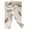 Cotton Baby Leggings, Leaves - Leggings - 1 - thumbnail