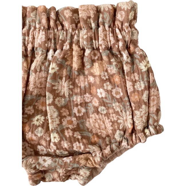 Muslin Bloomers, Vintage Floral Chocolate - Bloomers - 2