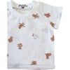 Cotton T-Shirt, Teddy Bear - T-Shirts - 2