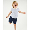 The Daily Organic Short Sleeve Tee, Cobalt Stripe - T-Shirts - 2