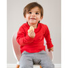 The Organic Pullover Sweatshirt, Poppy - Sweatshirts - 2