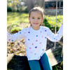 The Organic Long Sleeve Easy Tee, Neon Critters - T-Shirts - 2