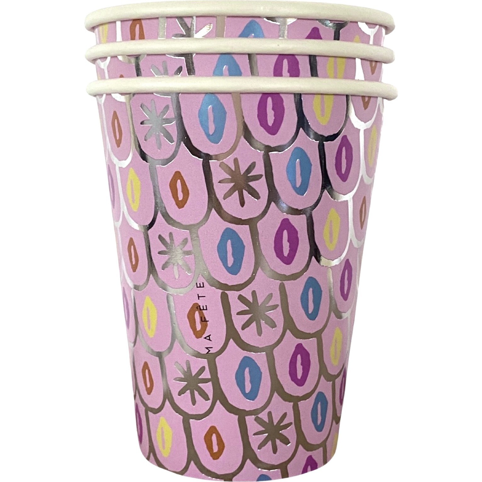 Mermaid Cups, Pink - Party - 1