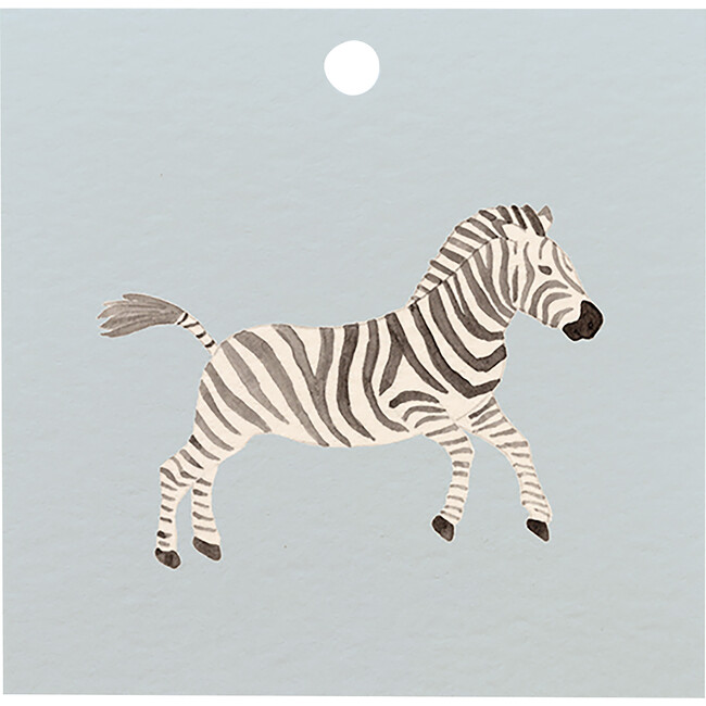 Blue Zebra Gift Tag Set - Paper Goods - 1
