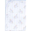 Blue Rocking Horse Blanket,Blue - Blankets - 1 - thumbnail