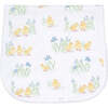 Chicks Print Burp Cloth,Yellow - Burp Cloths - 1 - thumbnail