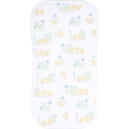 Chicks Print Burp Cloth,Yellow - Burp Cloths - 2