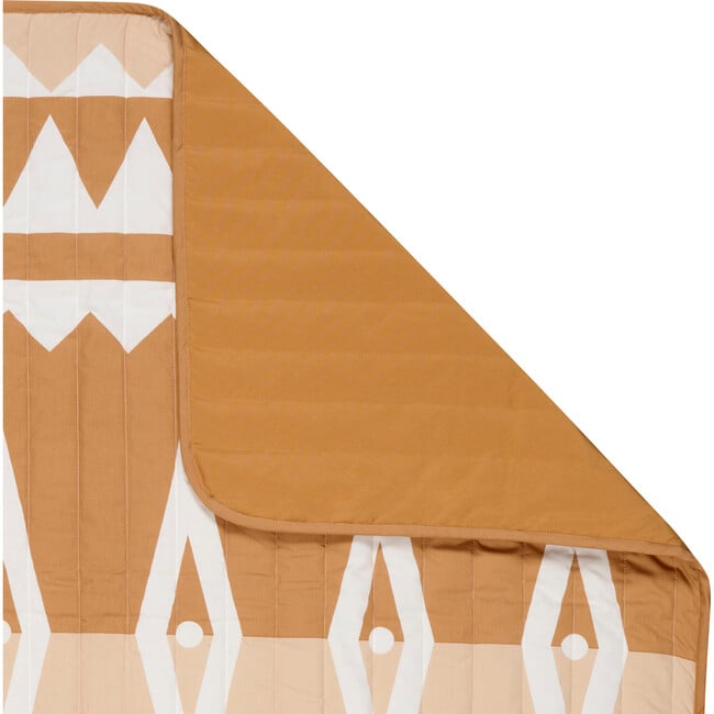 Pretty Practical Indoor And Outdoor Water-Resistant Playmats, Camel - Playmats - 2