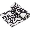 Etta Loves X Keith Haring 'Baby' Print Muslin Multi-Purpose Square Blanket, Black And White - Swaddles - 1 - thumbnail