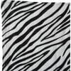 Zebra Print Double Lay Knotted Muslin Lovey, Black And White - Other Accessories - 2