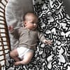 Etta Loves X Keith Haring Muslin Reversible Square Blanket, Multicolors - Swaddles - 2