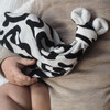 Etta Loves X Keith Haring 'Baby' Double Lay Knotted Muslin Lovey, Black And White - Other Accessories - 2