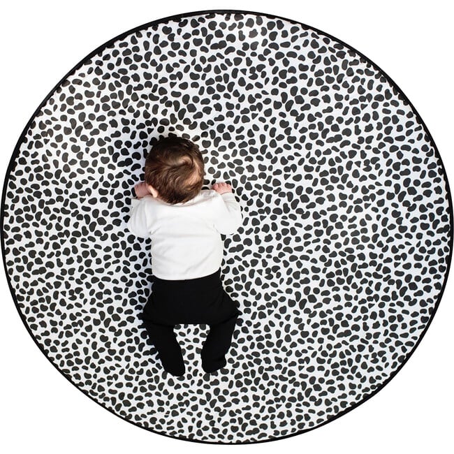 Animal Print Reversible Round Playmat, Multicolors - Playmats - 6