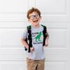 Roaring Into Second Grade Short Sleeve T-Shirt, Grey - T-Shirts - 2