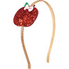 Apple Headband, Red - Hair Accessories - 1 - thumbnail