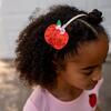 Apple Headband, Red - Hair Accessories - 2