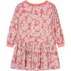 Paisley Print Dress, Red - Dresses - 2
