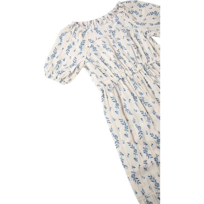 Toile Print Coverall, Off-White - Onesies - 3