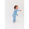 Swimming Footie Pajama, White - Footie Pajamas - 2