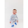 Surf Footie Pajama, Blue - Footie Pajamas - 3