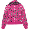 Fringed Sweater Shawl, Pink - Cardigans - 2