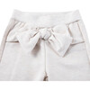 Bow Front Tracksuit Set, Off White - Mixed Apparel Set - 4