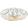 Circle Mini Floor Cushion, Meadow - Decorative Pillows - 1 - thumbnail