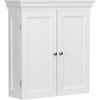 Stratford Wooden 2 Door Wall Cabinet, White - Cabinets - 1 - thumbnail