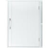 Newport Contemporary Wooden Over-the-Toilet Storage Cabinet with Shelves, White - Cabinets - 6